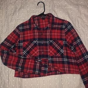 Cropped Flannel